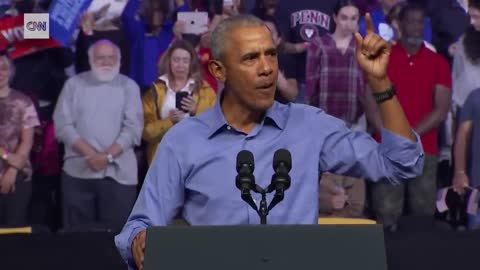 Watch Obama's closing message to voters in Philadelphia