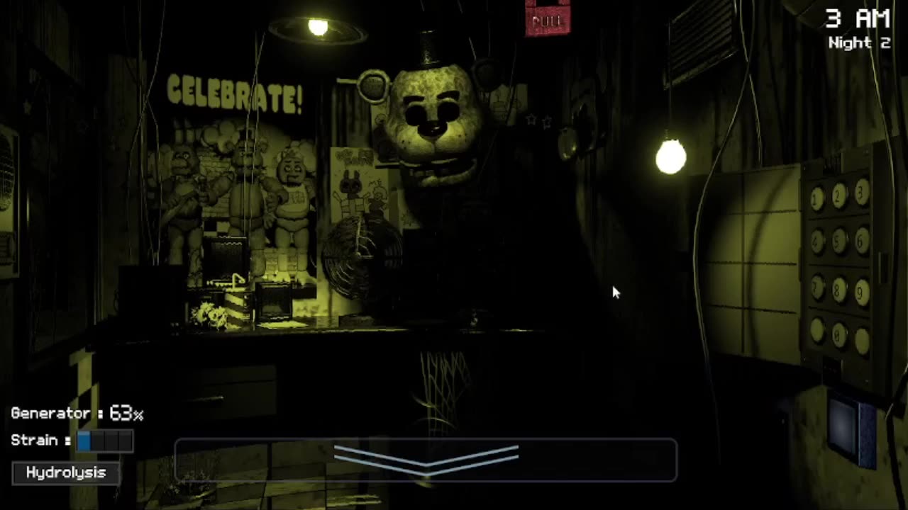 Part 2 of A Night At Fredbear's Abandoned Attraction