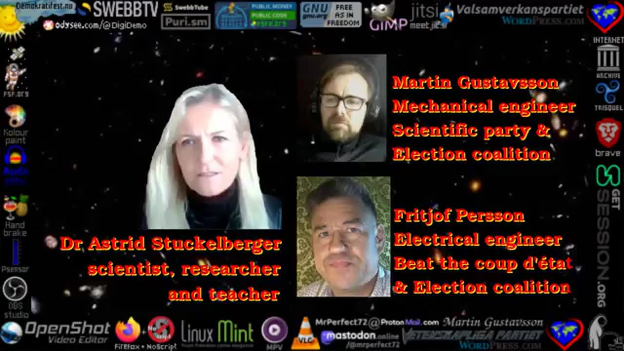 Promo video for Astrid Stückelberger, Fritjof Persson & Glenn Dormer for Friday 29-9-2023