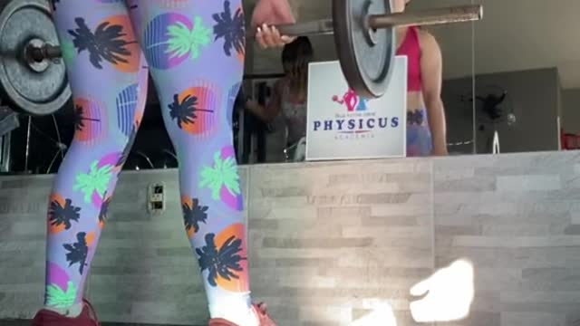 Hot girl gym