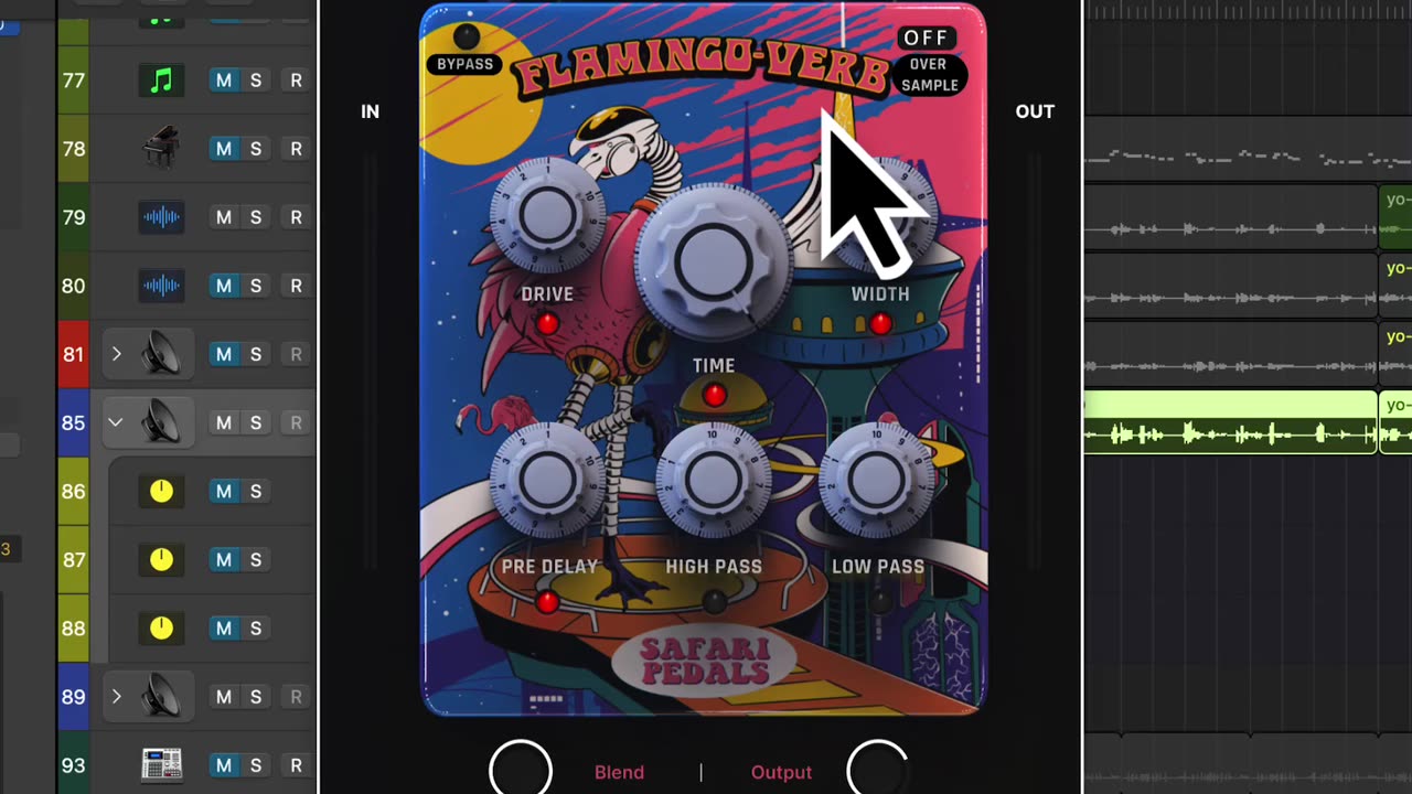 Flamingo Verb FIRST LOOK 4 Wild Reverbs in 1 Plugin Safari Pedals