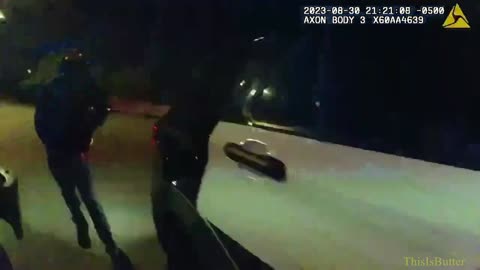 SAPD body camera video shows foot chase where detective accidentally shot himself, suspect killed