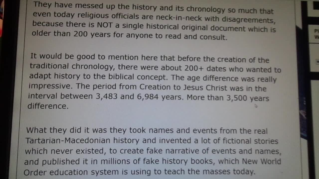 Tartaria. 1712 non-existing years added to History from the time when Alexander the great was born.