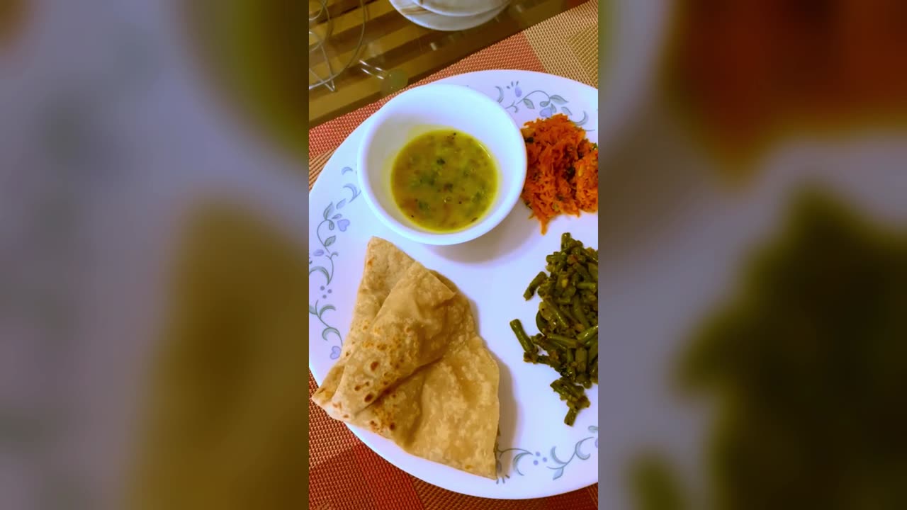 Vegan Veg Weight Loss Indian Thali