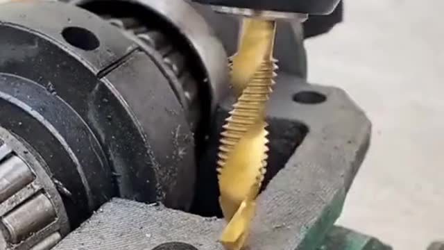 Electric drill to drill holes and install screws