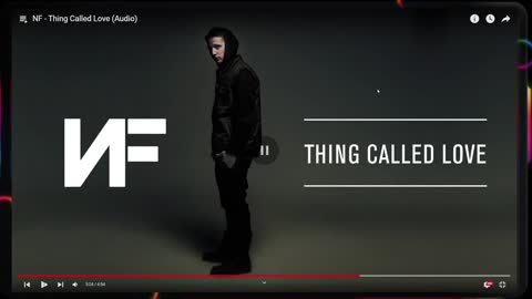 REACTION TO NF - Thing Called Love Audio