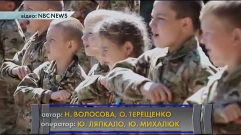 Ukrianians training child soldiers (undated)