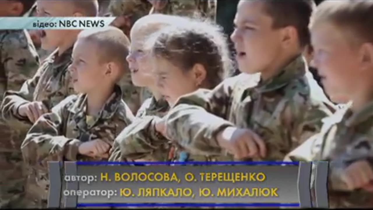 Ukrianians training child soldiers (undated)