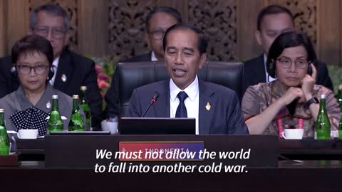 'We must end the war': Indonesian president speaks at G20 | AFP