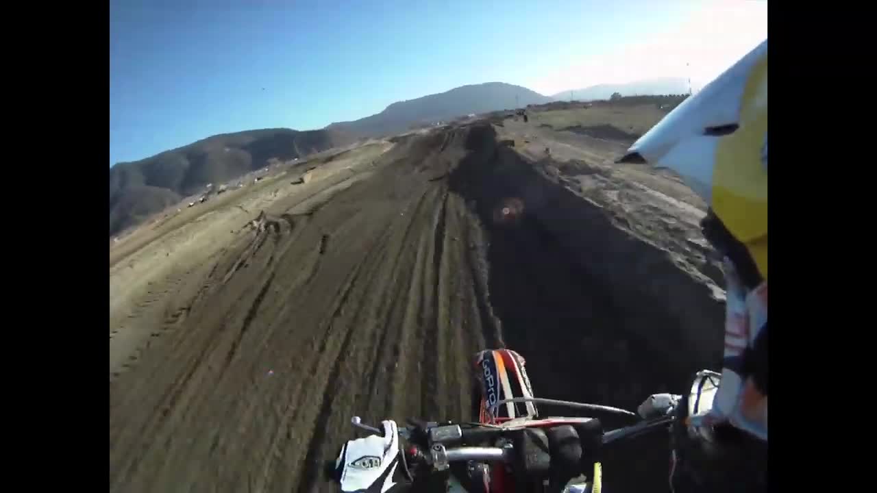 GoPro HD HERO camera: Ronnie Renner at the MX Track