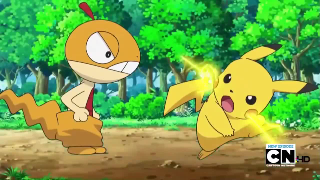 Pokemon Best Wishes Pikachu’s “Thunderburp”