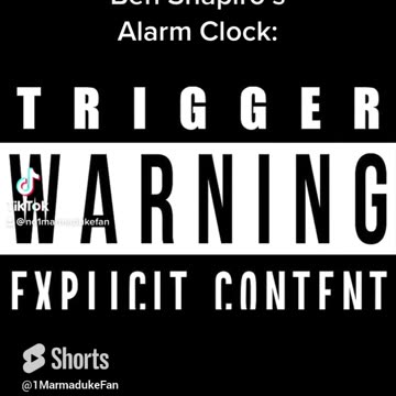 Ben Shapiro’s Alarm Clock