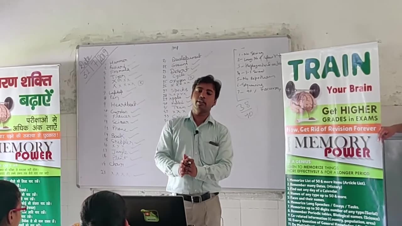 Memory Improvement Tips for Students - A Seminar in School by Max Vyas