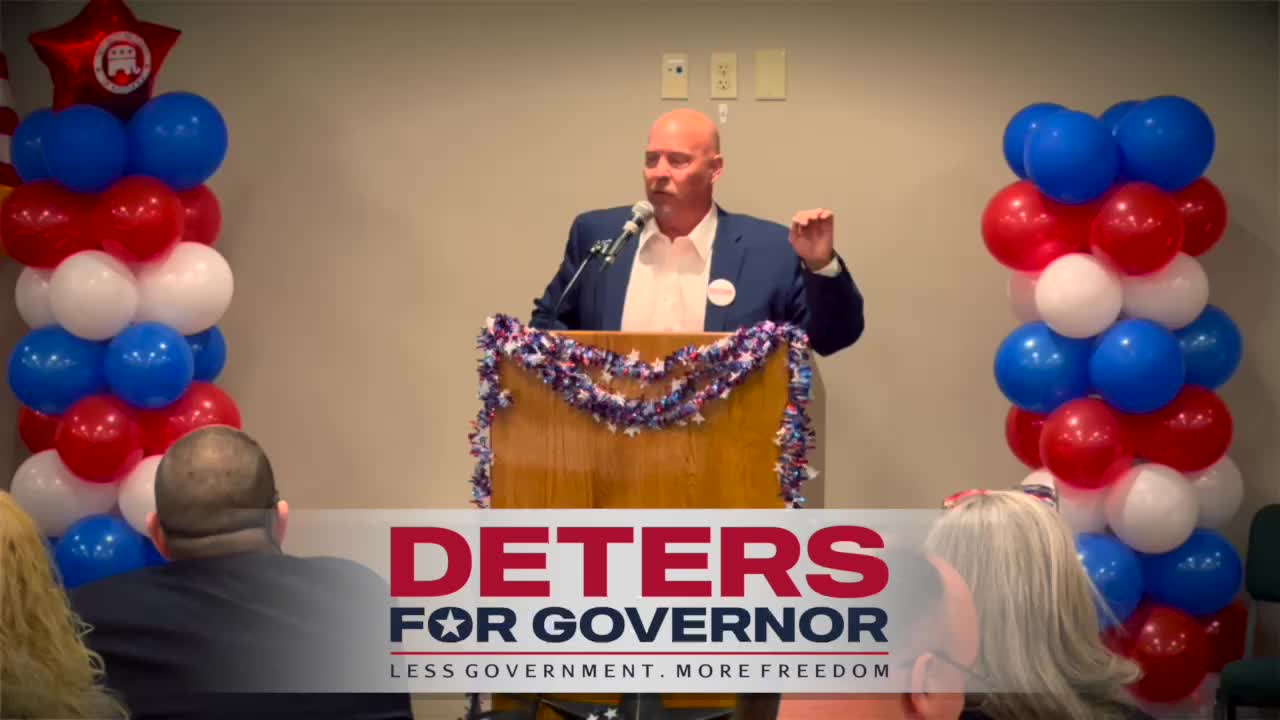 Eric Deters Addresses The Butler County, Ky Republican Party | March 25, 2022