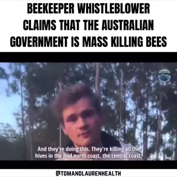 Australian Bees Are Being Destroyed - They’re doing it to wipe out pollination