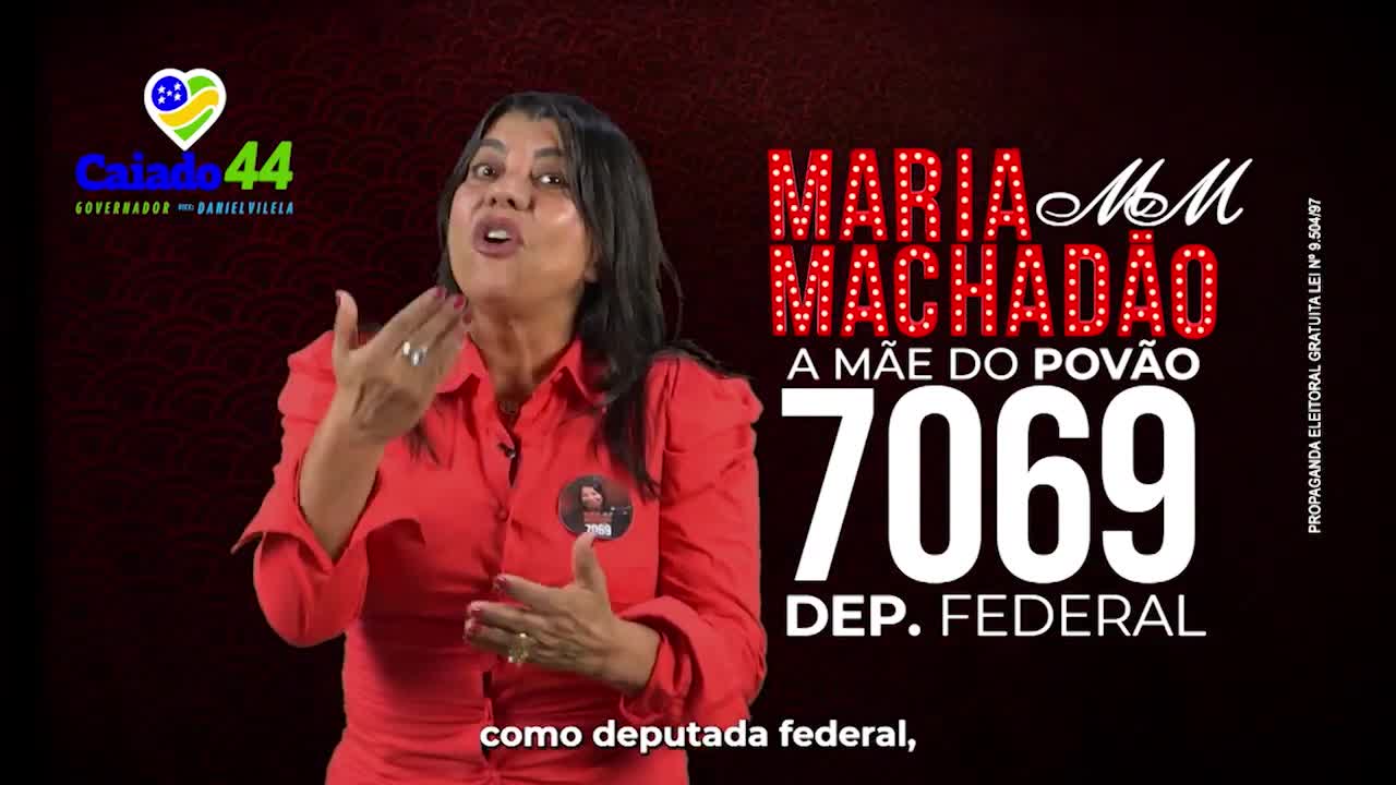 Maria Machadão - 7069 #MaedoPovao