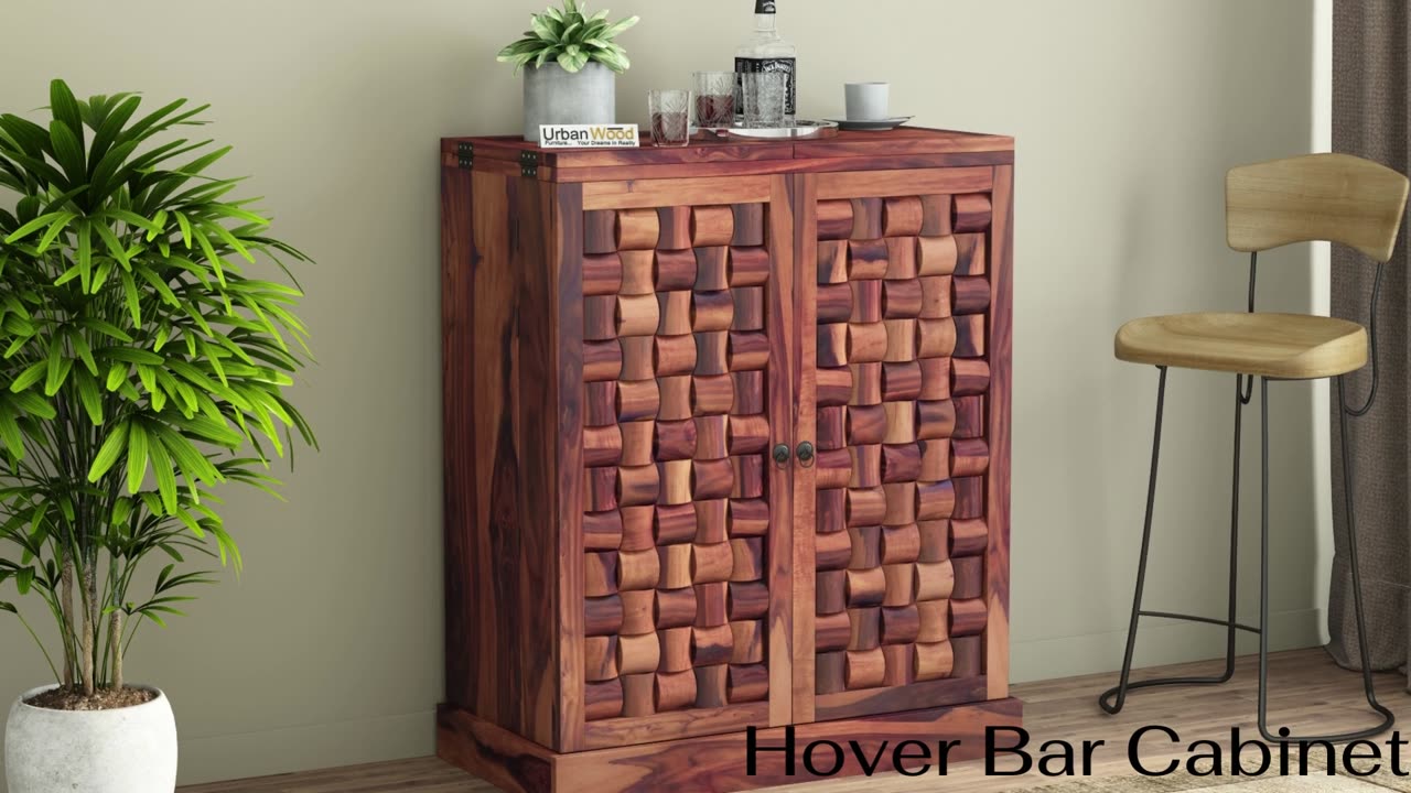 Urbanwood's Contemporary Bar Cabinets for Trendsetters