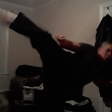 Double Roundhouse Kick Into Hook Kick