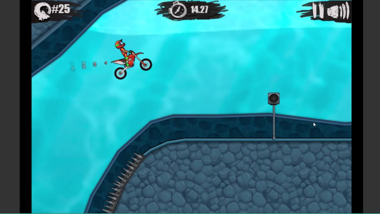 Amazing Stunt Dirt Bike Motox3m Gameplay Level 24 and 25