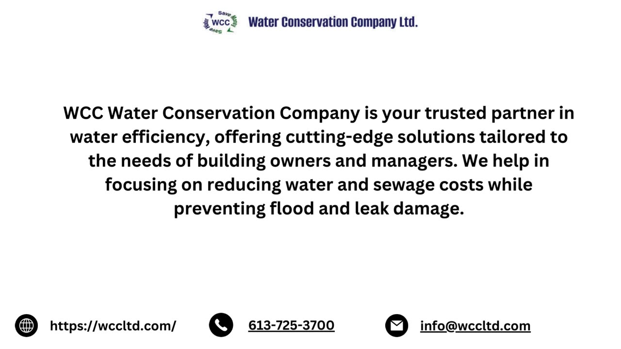 WCC Water Conservation Company Your Trusted Ally in Water Conservation and Efficiency