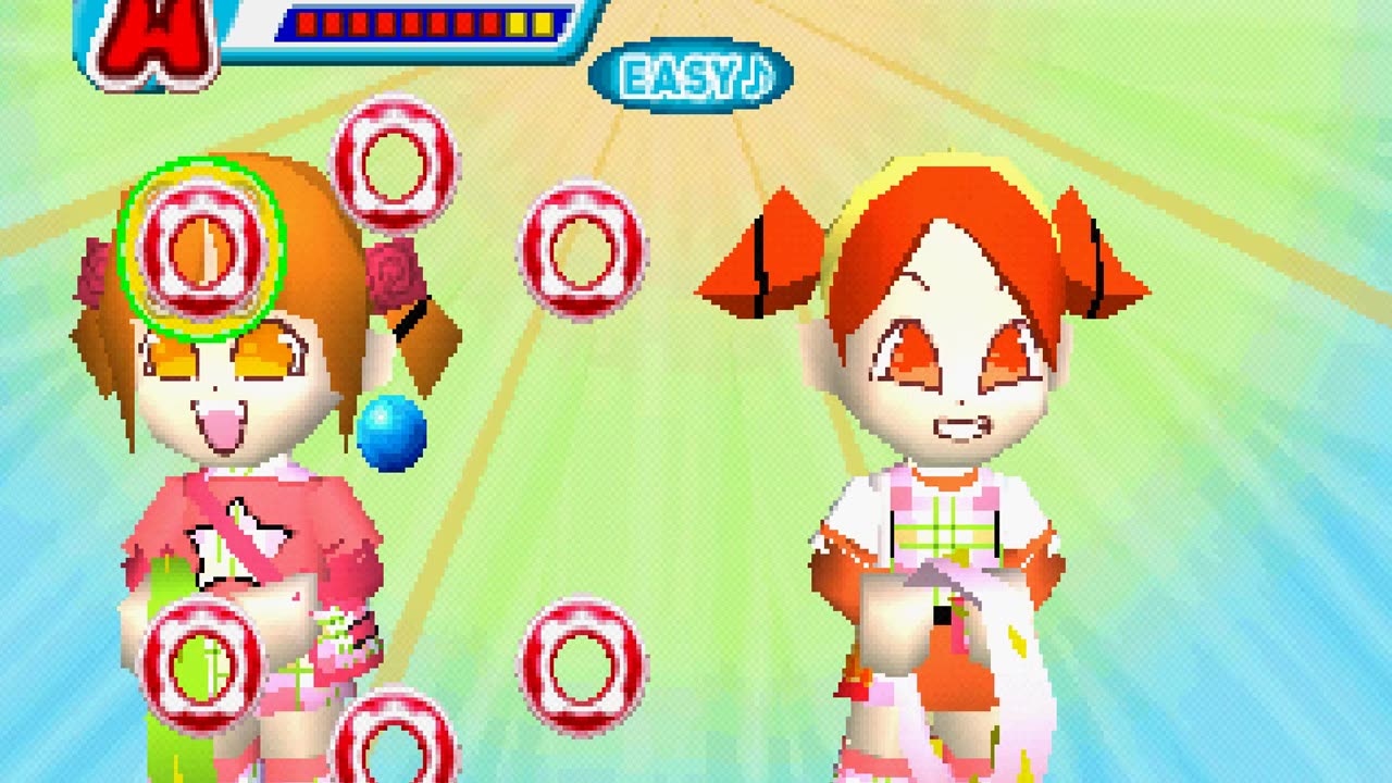 English Mini Moni - Shaker & Tambourine! Dapyon! (PSX) A pretty cute rhythm game for the PS1.