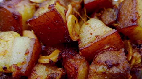Pork with fresh bamboo shoots