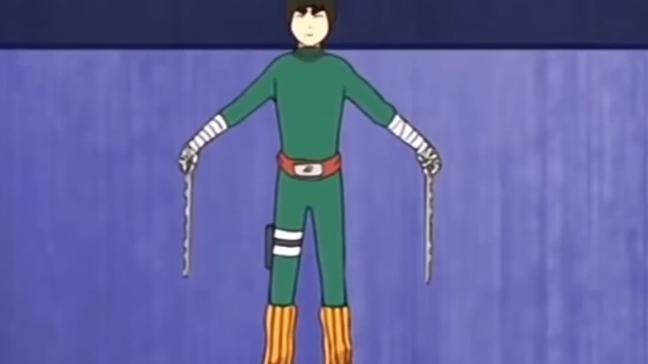 Rock Lee baddas moment