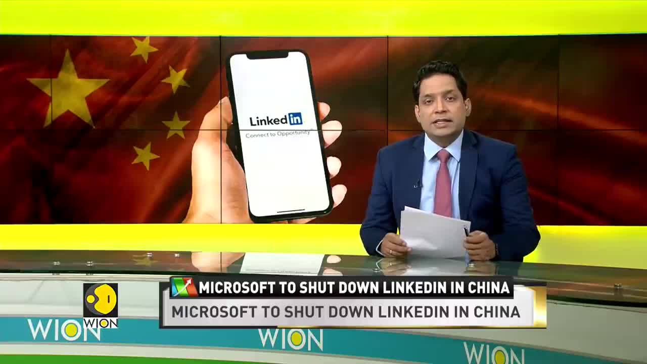 Microsoft pulls the plug on LinkedIn in China Latest News English News World