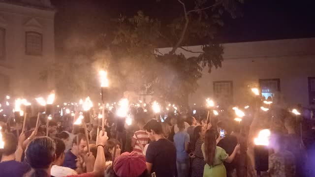 bonfire procession