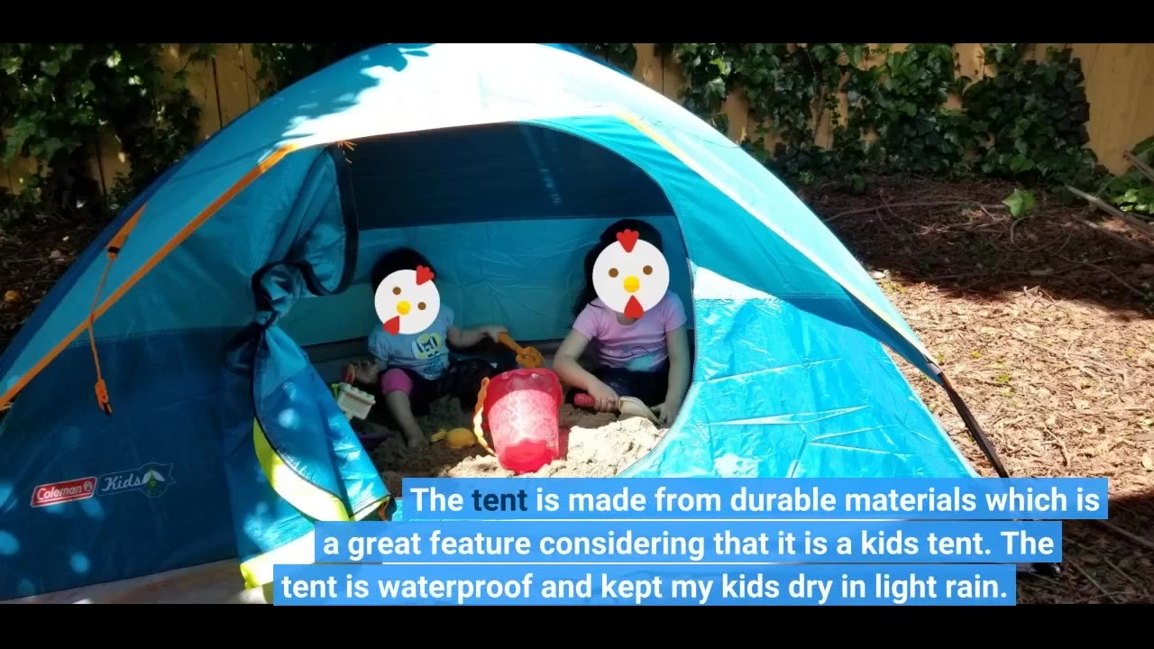 Buyer Reviews: Coleman Kids Wonder Lake 2-Person Dome Tent , 4' x 7'