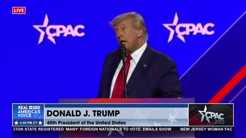 Trump Delivers Legendary Speech At CPAC 2023