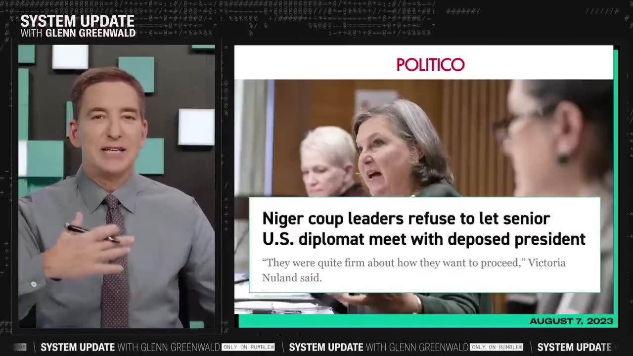 Victoria Nuland Tries "Restoring Democracy" in Niger-They Laugh in Her Face |