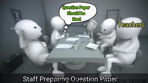 When Teacher Prepares Difficult question paper for Exams funny Memes