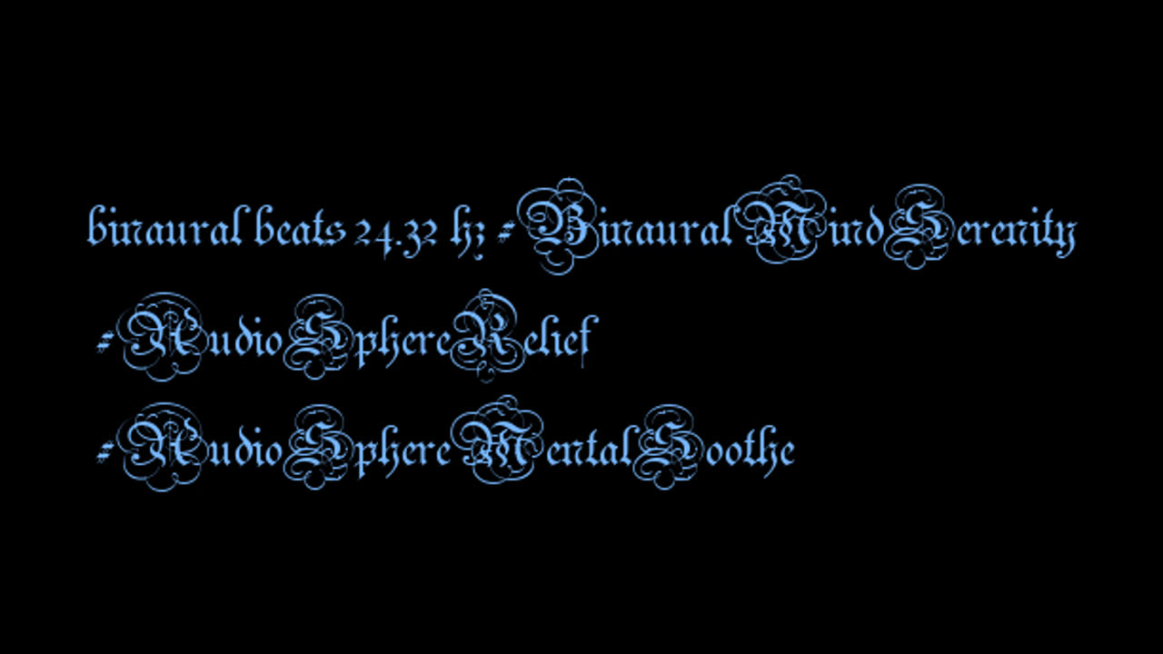 binaural_beats_24.32hz_AudioSpherePeace BinauralDeepMeditation Goodnight