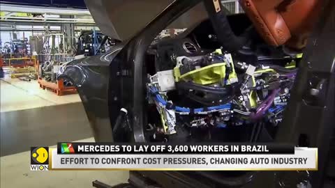 Mercedes-Benz to lay off 3,600 workers in Brazil | WION Business News