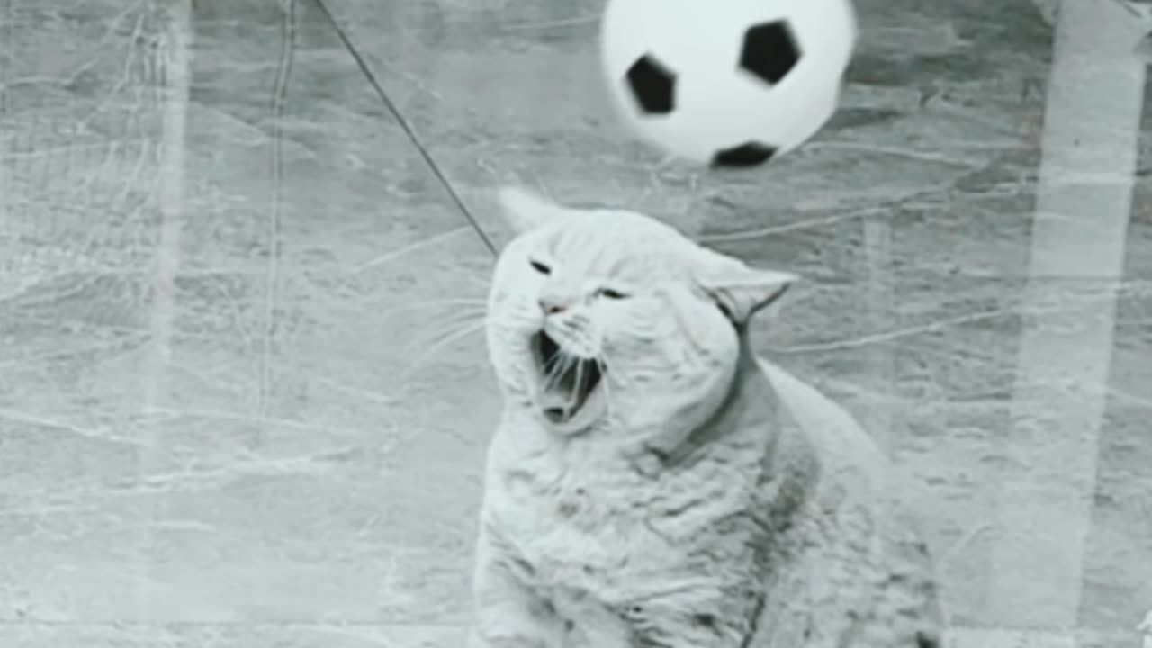 @ Qiaoba diary Episode 3 My Cat is Different #Football Captain#Cat