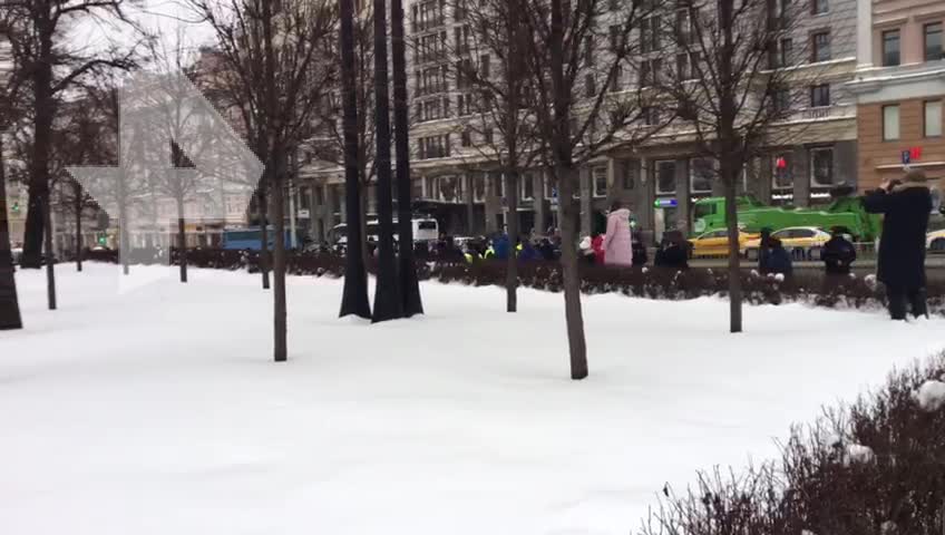 ️The first arrest took place in Moscow