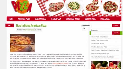 How to Make American Pizza - American Pizza Recipe