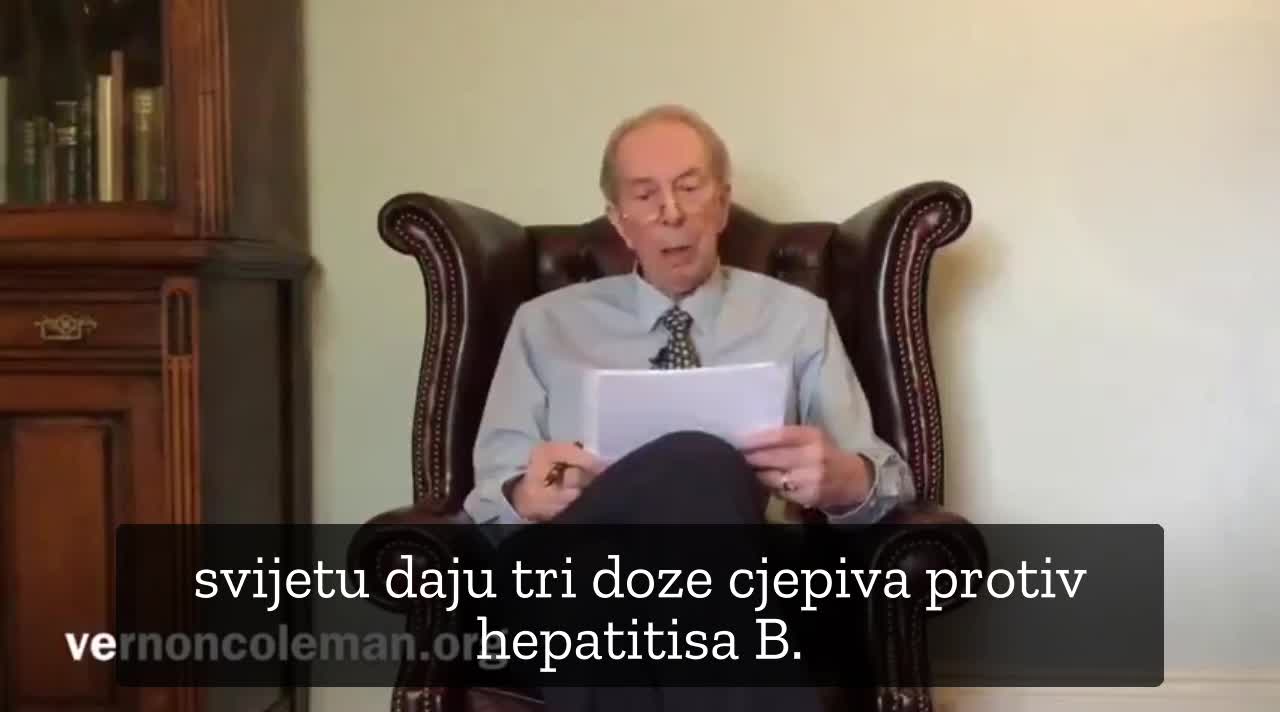 Dr. Vernon Coleman, hepatitis i djeca