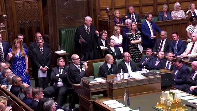 'Shut up or get out' UK parliament rowdy after PM quits