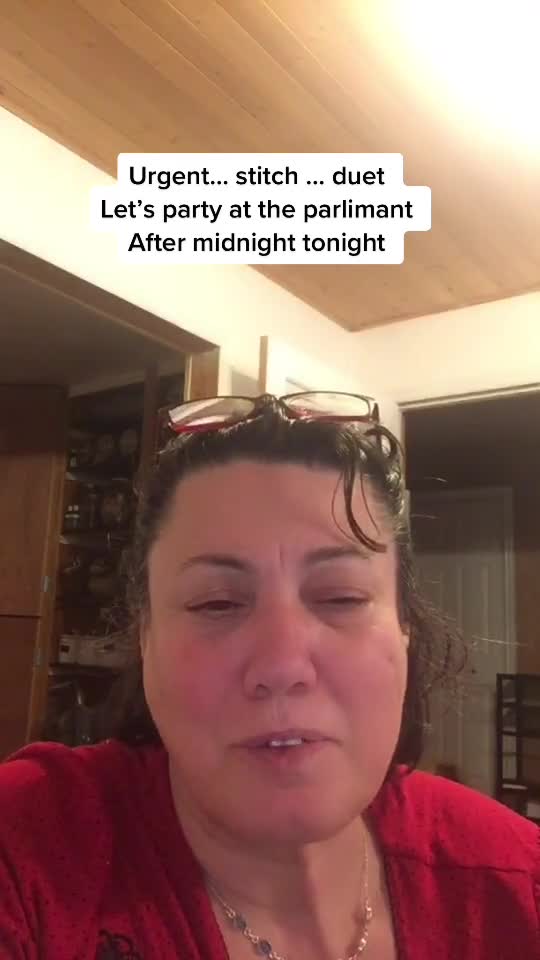 Let,s party at the parlimant after midnight tonight