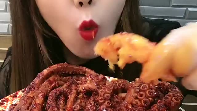 ASMR eating Spicy Seafood 🔥🔥🔥