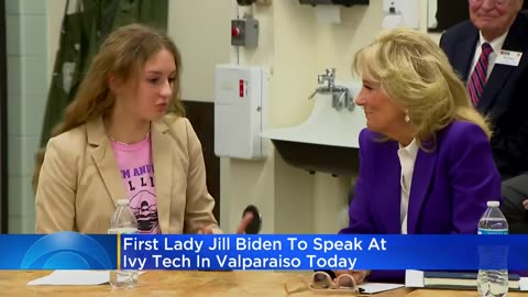 First Lady Jill Biden Visiting Valparaiso Monday