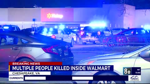 Chesapeake Walmart mass shooting Multiple fatalities, injuries