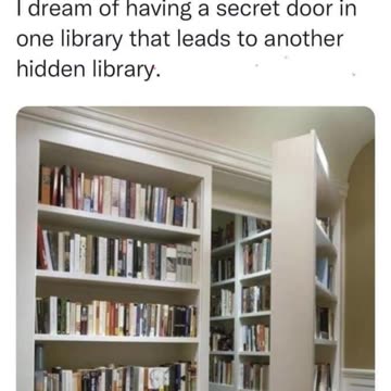 Hidden Library #shorts #memes #funny #books #bookworm