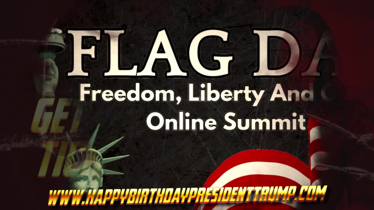 Today 10 AM EST to 6 PM EST Join LIVE. Happy Birthday President Trump
