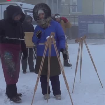 Life at minus 50 degrees 😱😱😱🤔