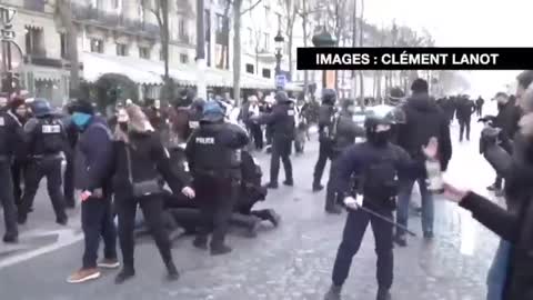 🇫🇷NWO troops in Paris