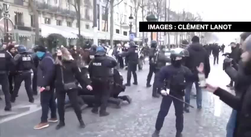 🇫🇷NWO troops in Paris