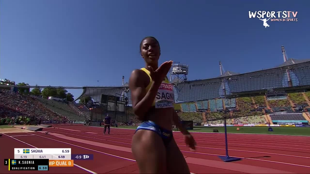 Khaddi Sagnia - Long Jump _ 2022 European Championships